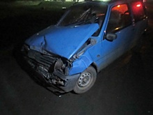 Оренбургская полиция разбирается с ДТП, в котором пострадала маленькая девочка