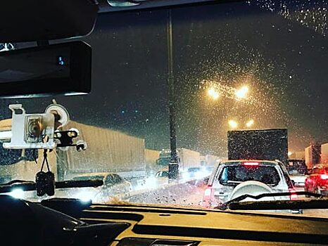 В Москве зафиксирована огромная пробка в 5.8 км