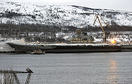 Пожар на "Адмирале Кузнецове" полностью потушили