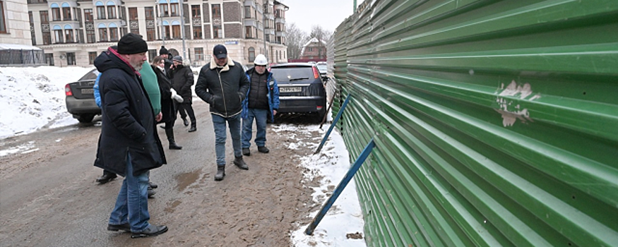 В Красногорске оценили объем работ по организации тротуара в ЖК «Опалиха О3»