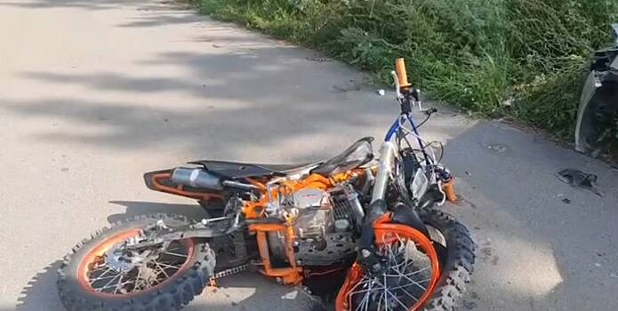 В аварии с питбайком погиб 14-летний курянин