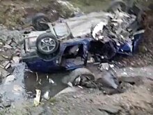 В Башкирии в перевернувшемся автомобиле погибли два человека