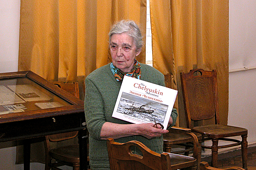 Петербурженка, родившаяся на борту зажатого льдами "Челюскина", отметила 90-летие