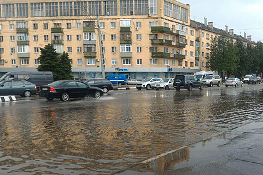 В Ярославле затопило центр города