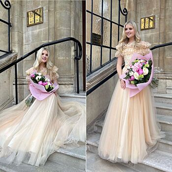 Дочь Александра Малинина предстала в свадебном платье