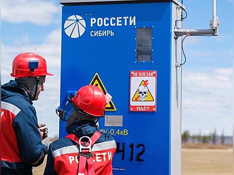 Почти 20 электроопор выправили в селах Цаган-Олуй и Кондуй