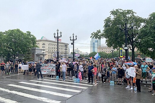 Bloomberg: Кремль не планирует разгонять митинги в Хабаровске