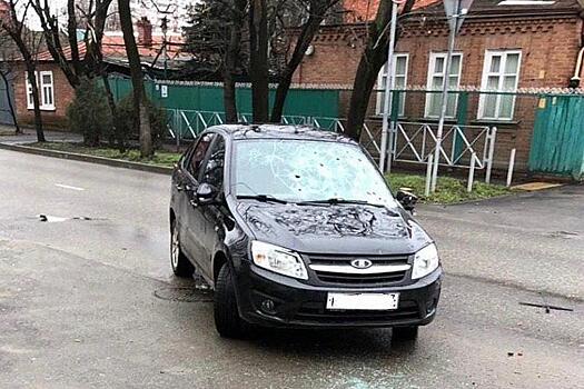 В Краснодаре обнаружена «Лада» с повреждениями похожими на следы от пуль