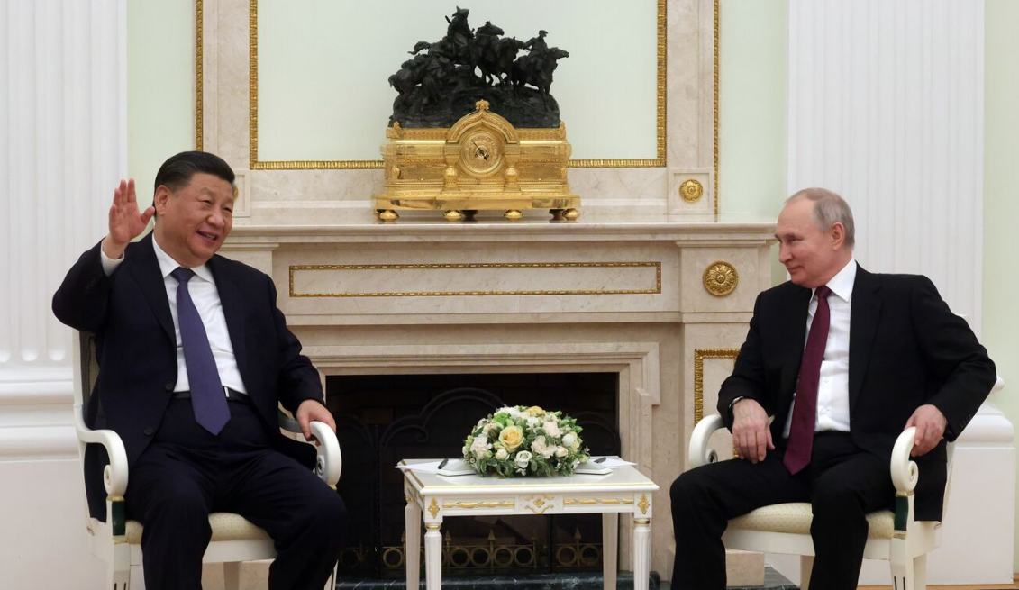 Песков рассказал о первом дне переговоров Путина и Си Цзиньпина