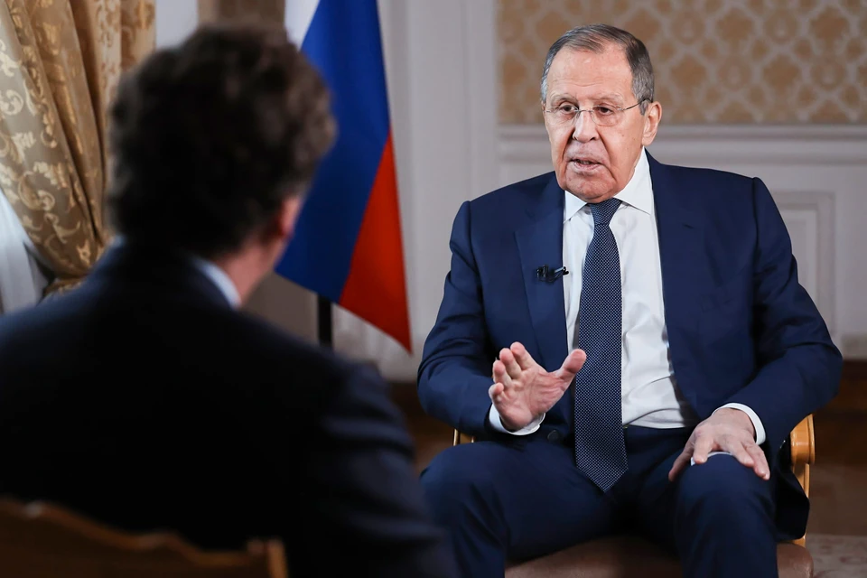 В США забили тревогу из-за слов Лаврова в интервью Карлсону