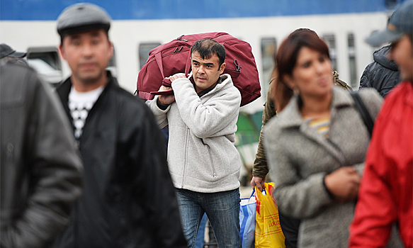 В РФ въехало рекордное число трудовых мигрантов