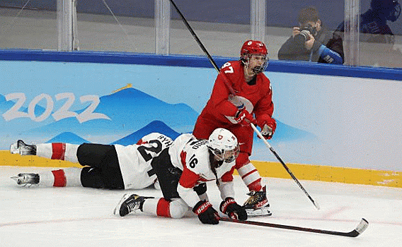 Российские хоккеистки проиграли Швейцарии  в четвертьфинале  Олимпиады