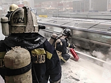 В омском Metro произошел пожар