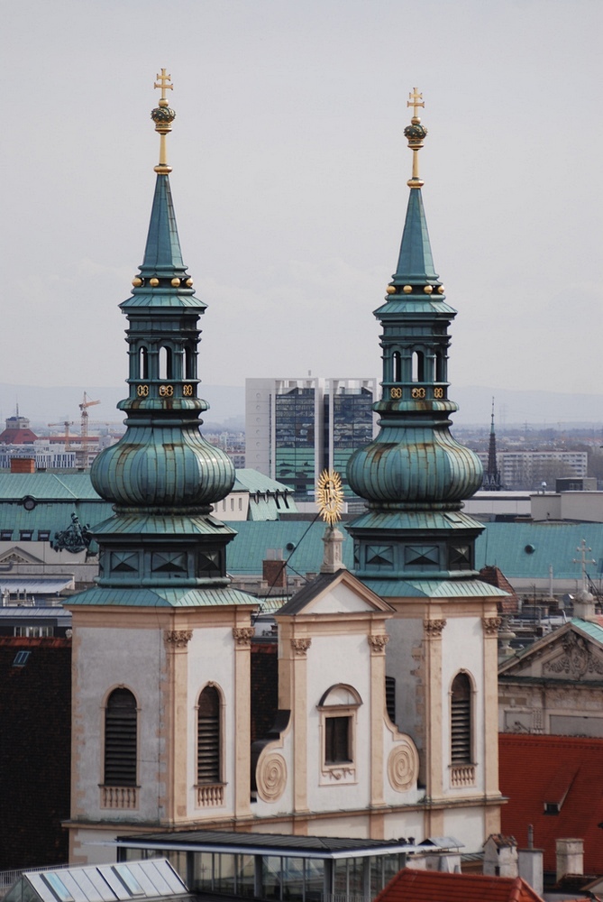 Церковь иезуитов, Вена, Австрия, Европа