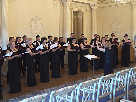 Оренбургский камерный хор дал сольный концерт в Санкт-Петербурге