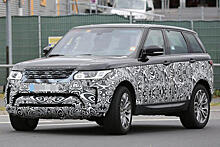 Обновленный Range Rover Sport впервые заметили на испытаниях