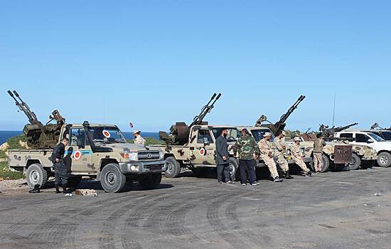 ВВС правительства Ливии атаковали позиции армии Хафтара