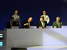 Дмитрий Чернышенко принял участие в церемонии гашения марки "Игр будущего"