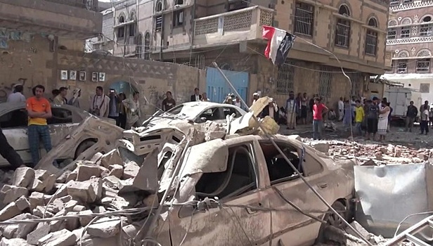 Жертвами авиаудара по позициям хуситов стали 10 мирных йеменцев