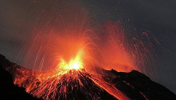Ученые узнали о крупнейшем извержении вулкана 2,4 млн лет назад