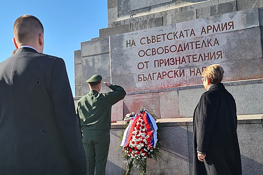 В Софии состоялось возложение цветов по случаю Дня защитника Отечества
