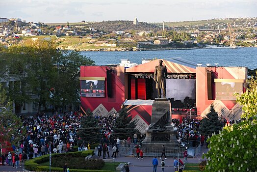 В Севастополе прошел праздничный концерт в честь Дня Победы