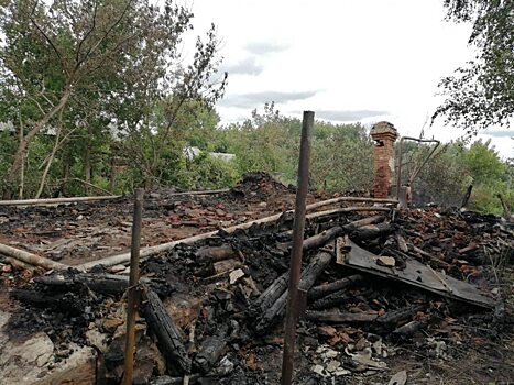 В Балашове на пепелище дома обнаружено тело мужчины