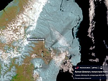 Вулкан Шивелуч на Камчатке выбросил пепел на высоту 4 километра