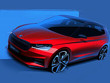 Компания Skoda показала первые изображения хетчбека Skoda Fabia Monte Carlo
