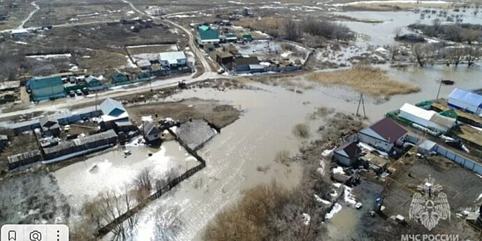 Из-за паводка по всей России остаются подтопленными почти 15 тыс. домов