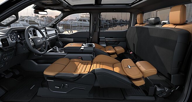 Ford включил в оснащение своих пикапов спальные места