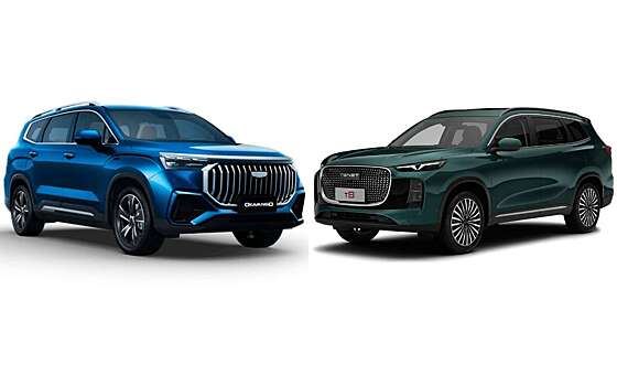 Кроссовер на 7 мест — Tenet T8 или Geely Okavango