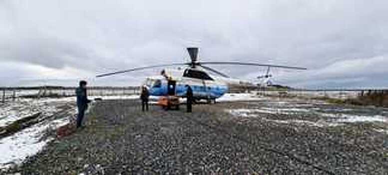 К поискам погибших во время крушения вертолета «Робинсон» подключили вертолет Ми-8
