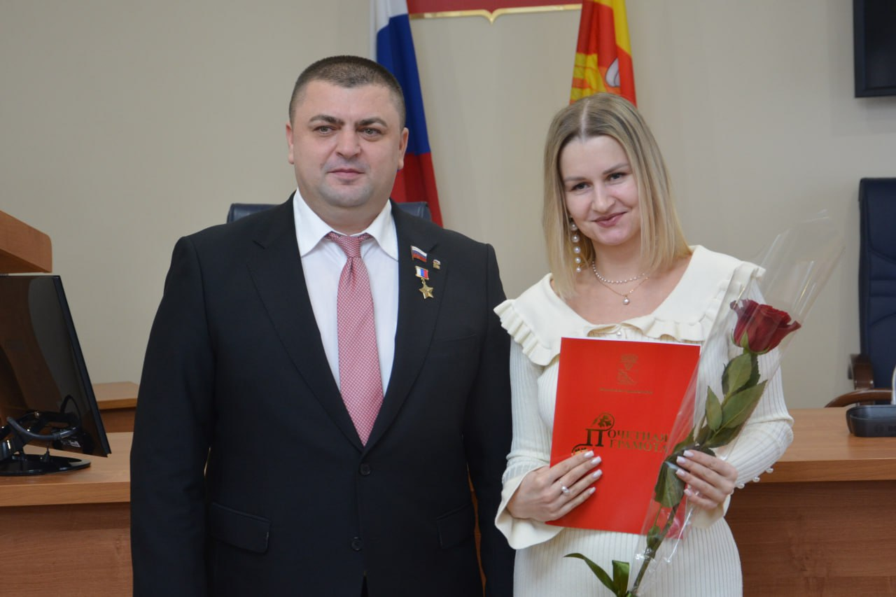 Спикер Воронежской гордумы Андрей Дьяченко принял участие в награждении победителей городского конкурса СМИ