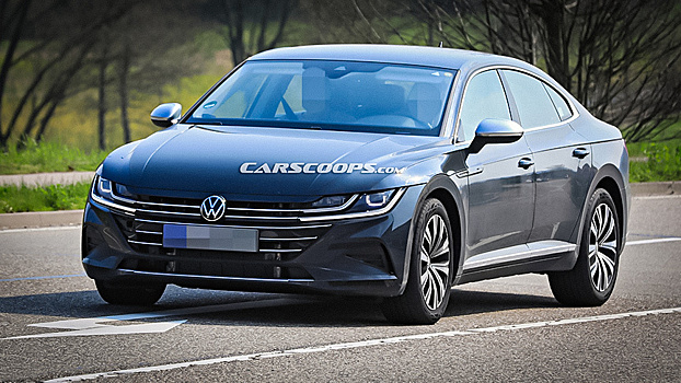 Появились фотографии обновленного Volkswagen Arteon