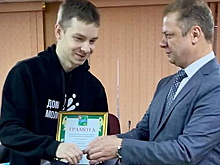 Глава Электрогорска наградил почетной грамотой командира поискового отряда «Восток»
