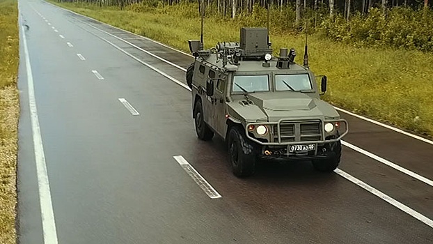 Новейшую машину РХМ-8 на базе «Тигра» сняли на видео