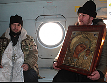 Росгвардия привлекла священников для молитвенного облёта Приангарья