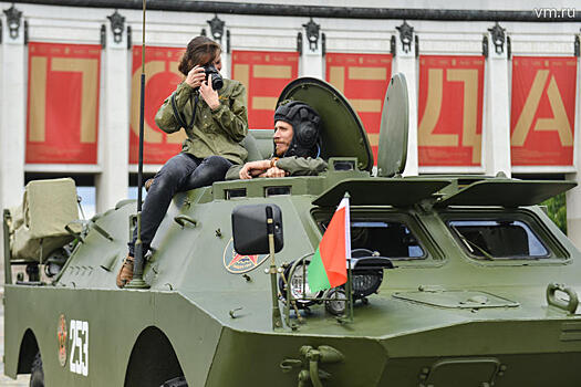 Колонна бронепробега «Дорога мужества» вернулась в Москву и установила рекорд