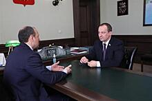 Юрий Бурлачко встретился с новым начальником миниюстиции РФ на Кубани