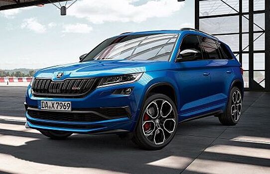 Обновленный кроссовер Skoda Kodiaq RS BiTDI станет мощнее