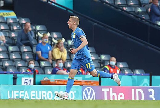 Зинченко - самый молодой игрок, забивавший за Украину на Евро