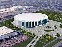 "СКА-Арена" представила концепцию стадиона для ЧМ-2023 по хоккею в Петербурге