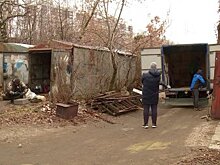 На Западной Поляне начали массово сносить гаражи