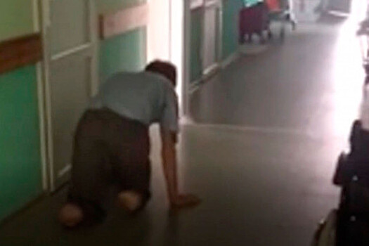 СК начал проверку в больнице Башкирии после видео с ползущим пациентом без ног