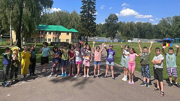 124 ребенка отдохнут в оздоровительном центре «Ромашка» в Подольске в третью смену