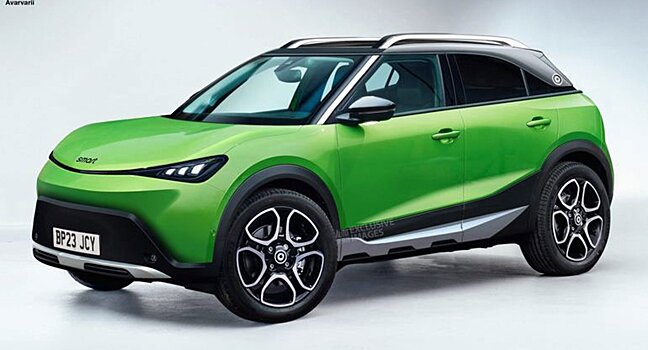Smart 2023 может составить конкуренцию MINI Countryman