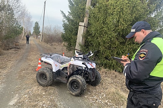 Покатушки на квадроцикле закончились для уральца реанимацией