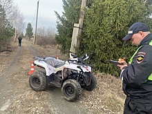 Покатушки на квадроцикле закончились для уральца реанимацией