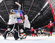 Сборная Германии вышла в полуфинал чемпионата мира по хоккею, обыграв Швейцарию